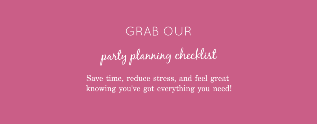 Party planning checklist